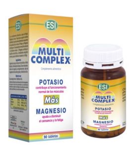 Multicomplex Potassium Magnesium Gluten-Free Vegan 90comp Trepat-Diet-Esi