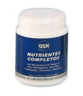 Nutrientes Completos Vainilla 450g G.S.N.