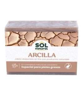 Clay Soap for Oily Skin and Acne 100g Solnatural