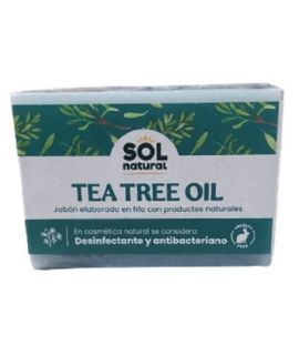 Tea Tree Oil disinfectant soap 100g Solnatural