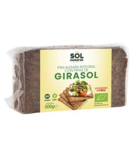 German Rye Bread with Organic Sunflower Seeds 500g Solnatural