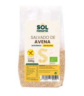 Bio Gluten-Free Whole Oat Bran 300g Solnatural