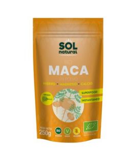 Maca Powder Gluten Free Bio Vegan 250g Solnatural