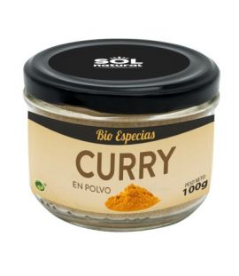 Organic Curry Powder 100g Solnatural