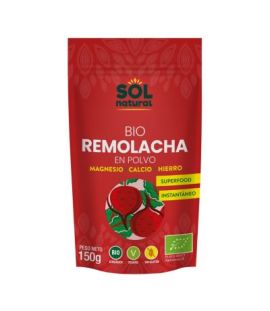 Bio Vegan Red Beet Powder 150g Solnatural