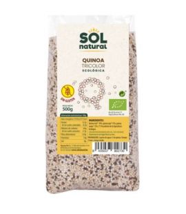 Organic Real Quinoa Tricolor Gluten Free 500g Solnatural