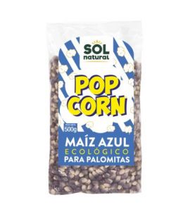 Bio Gluten-Free Blue Corn for Popcorn 500g Solnatural