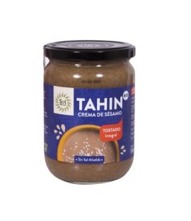 Tahin Crema de Sesamo Tostado Integral Bio 500g Solnatural