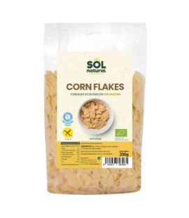 Organic Corn Flakes 200g Solnatural