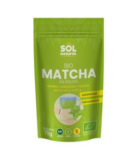 Matcha Powder Gluten Free Bio Vegan 70g Solnatural