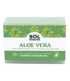 Organic Moisturizing Aloe Vera Soap 100g Solnatural