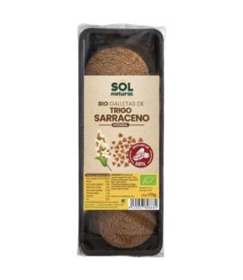 Whole Buckwheat Crackers with Organic Date 170g Solnatural