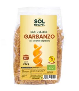 Organic Gluten-Free Chickpea Fusilli 300g Solnatural