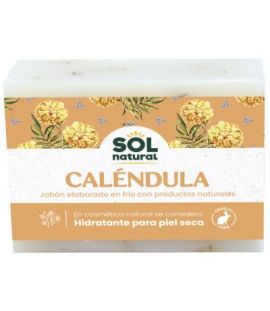 Solid Natural Calendula Soap 100g Solnatural