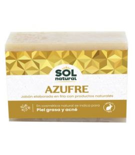 Solid Natural Sulfur Soap 100g Solnatural