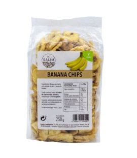 Banana Chips deshidratada Vegan 250g Int-Salim