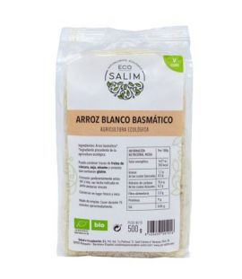 Arroz Basmati Blanco Bio 500g Eco-Salim