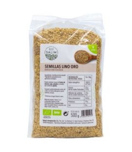 Organic Gold Flax Seed 500g Eco-Salim