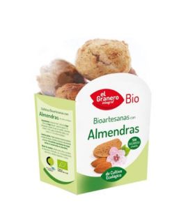 Galletas Bioartesanas con Almendras Bio 250g El Granero Integral