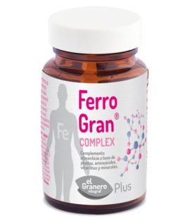 Ferro Gran Complex 690Mg 45caps El Granero Integral