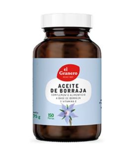 Aceite de Borraja Plus 710Mg 150 Perlas El Granero Integral