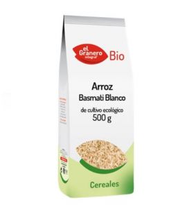 Arroz Basmati Blanco Bio 500g El Granero Integral