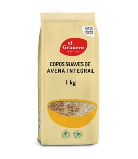 Soft Whole Oat Flakes 1kg El Granero Integral