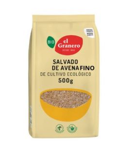 Fine Organic Oat Bran 500g El Granero Integral