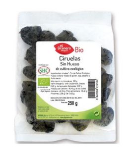 Ciruelas Sin Hueso Bio 250g El Granero Integral