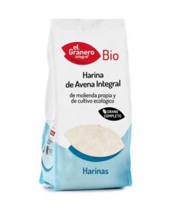 Organic Whole Oat Flour 1kg El Granero Integral