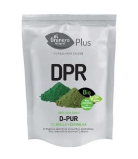 Detox DPR Chlorella Spirulina Bio Vegan 200g El Granero Integral