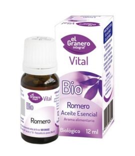 Organic Rosemary Essential Oil 12ml El Granero Integral