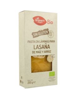 Bio Gluten-Free Corn and Rice Lasagna Plates 250g El Granero Integral