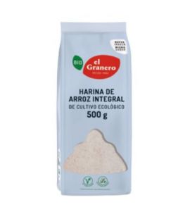 Organic Brown Rice Flour 500g El Granero Integral