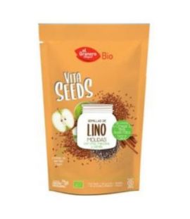 Vitaseeds Flax, Chia, Apple and Cinnamon Seeds Gluten Free Eco Vegan 200g El Granero Integral