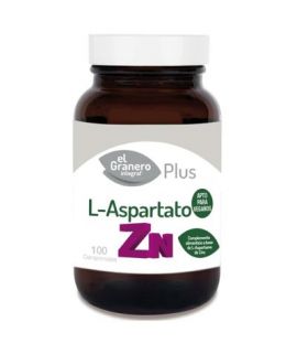 L-Aspartato de Zinc 360Mg 100comp El Granero Integral