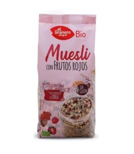 Organic Gluten-Free Muesli with Red Fruits 375g El Granero Integral