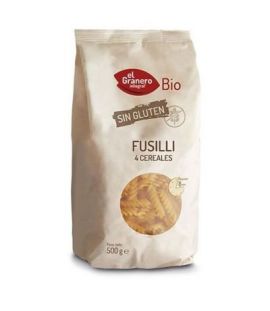 Fusilli 4 Cereals Gluten-Free Eco 500g El Granero Integral