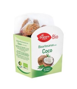 Galletas Artesanas con Coco Bio 220g El Granero Integral