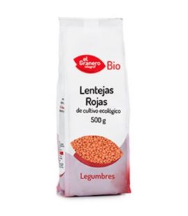 Eco Red Lentils 500g El Granero Integral