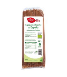 Organic Whole Wheat Spelled Spaghetti 500g El Granero Integral