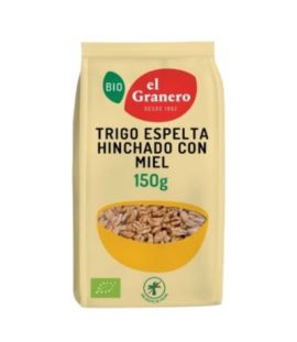 Puffed Spelled Wheat Organic Honey 150g El Granero Integral