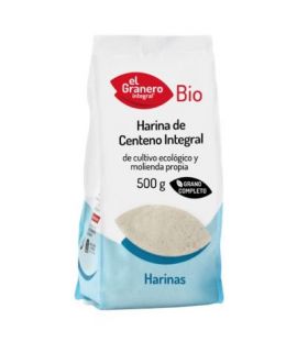 Organic Whole Rye Flour 500g El Granero Integral