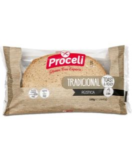 Traditional Rustic Gluten-Free Bread 4x40g Proceli