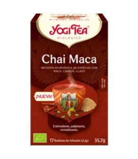 Chai Maca Infusion SinGluten Bio Vegan 17inf Yogi Tea