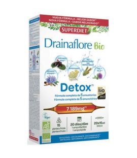 Drainaflore Bio 20 Vials Super Diet