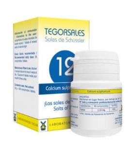 Tegorsal 12 Calcium Sulphuricum Gluten Free 350comp Tegor