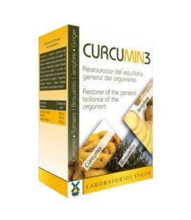 Curcumin3 Gluten Free 30comp Tegor