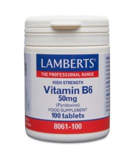 Vitamin-B6 50mg 100comp Lamberts