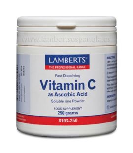 Ascorbic Acid Powder 250g Lamberts